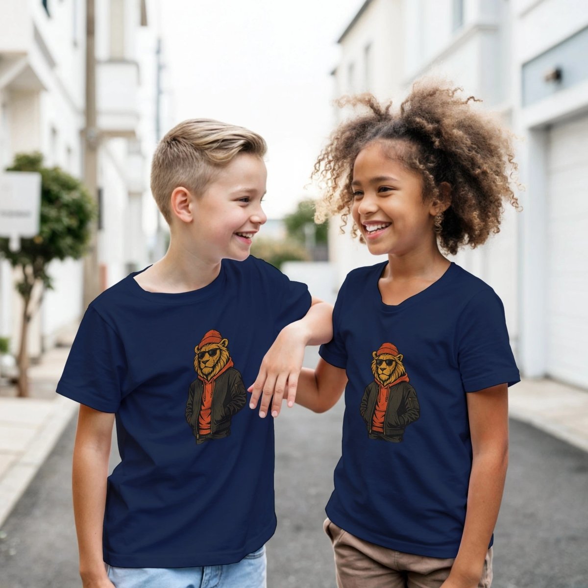 Cool Lion Streetwear Kids T-shirt - ROMAG Store