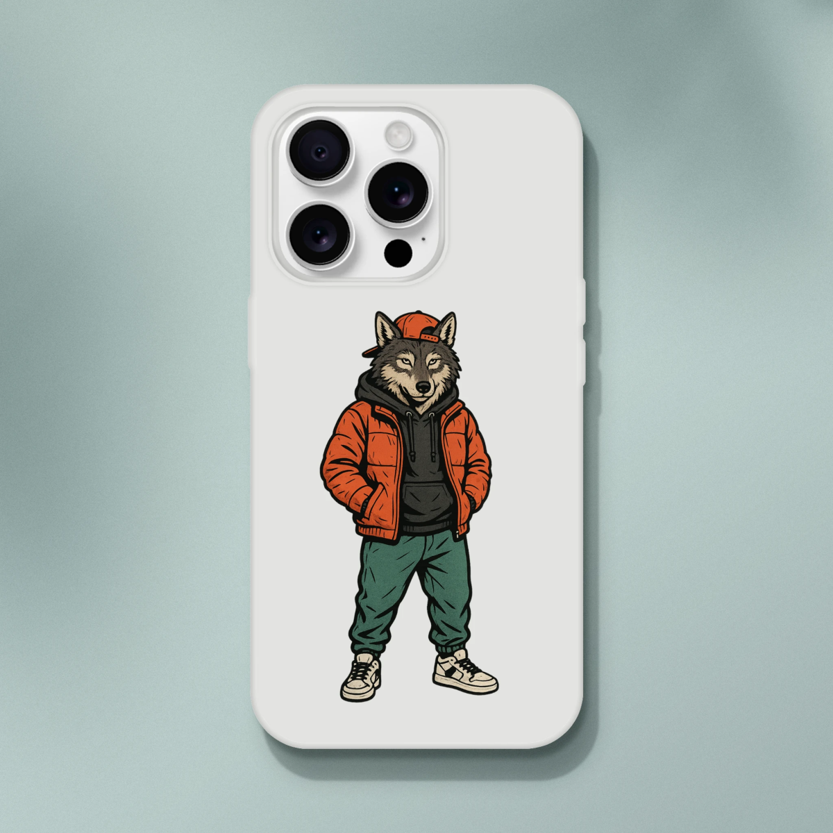 Urban Street Wolf iPhone Flexi Case - ROMAG Store