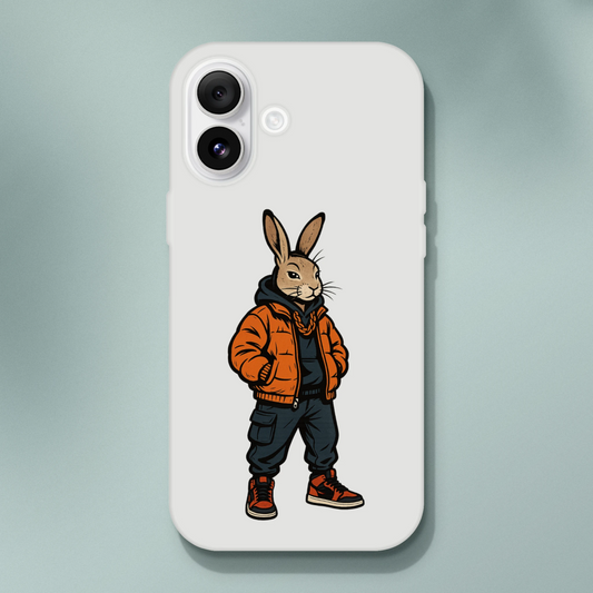 Cool Rabbit Streetwear iPhone Flexi Case - ROMAG Store