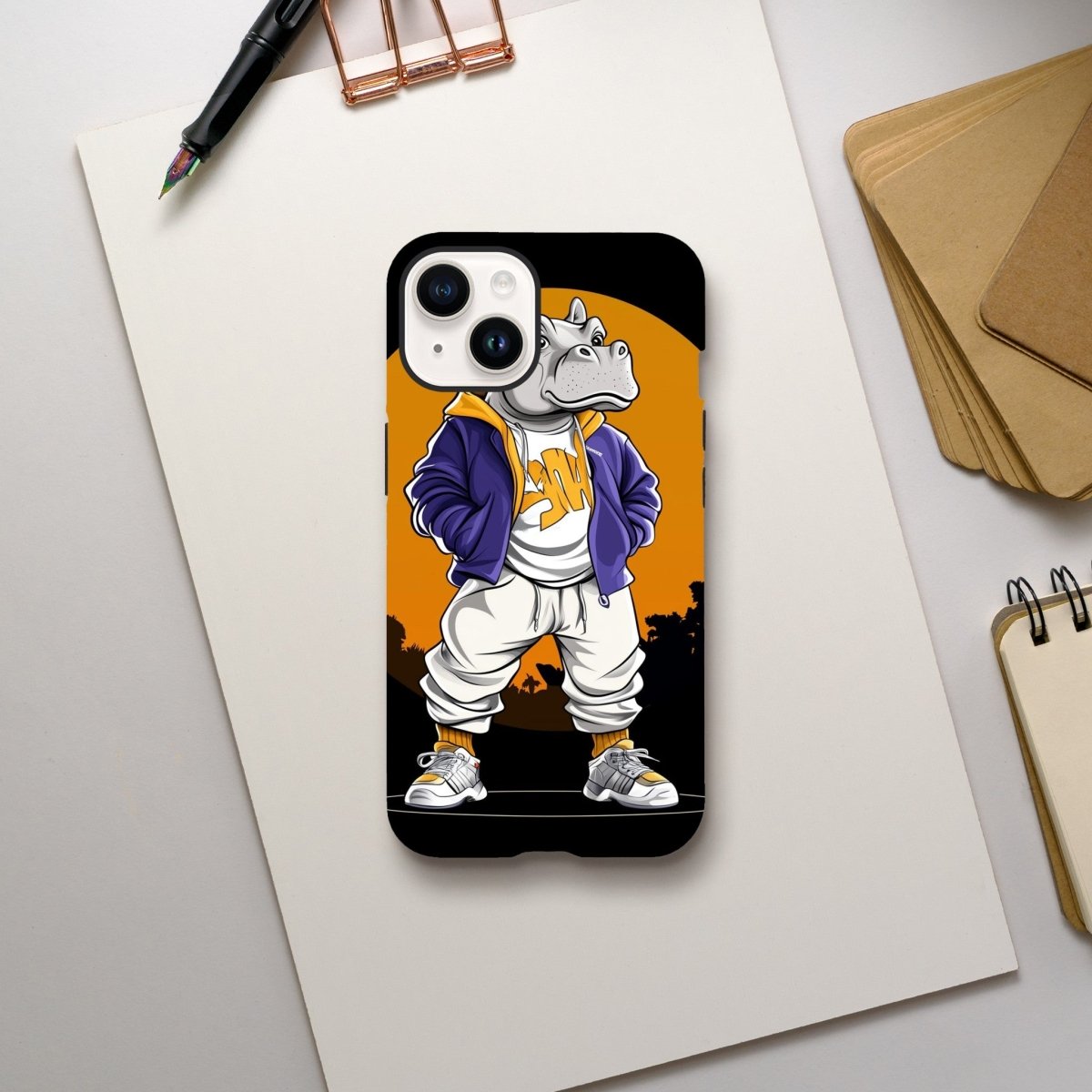 Urban Hippo Street Style iPhone Tough Case - ROMAG Store