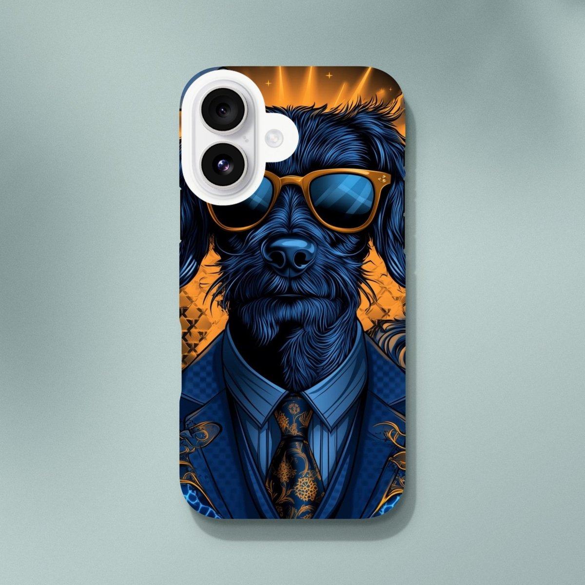 Dapper Dog Neo - Noir iPhone Tough Case - ROMAG Store