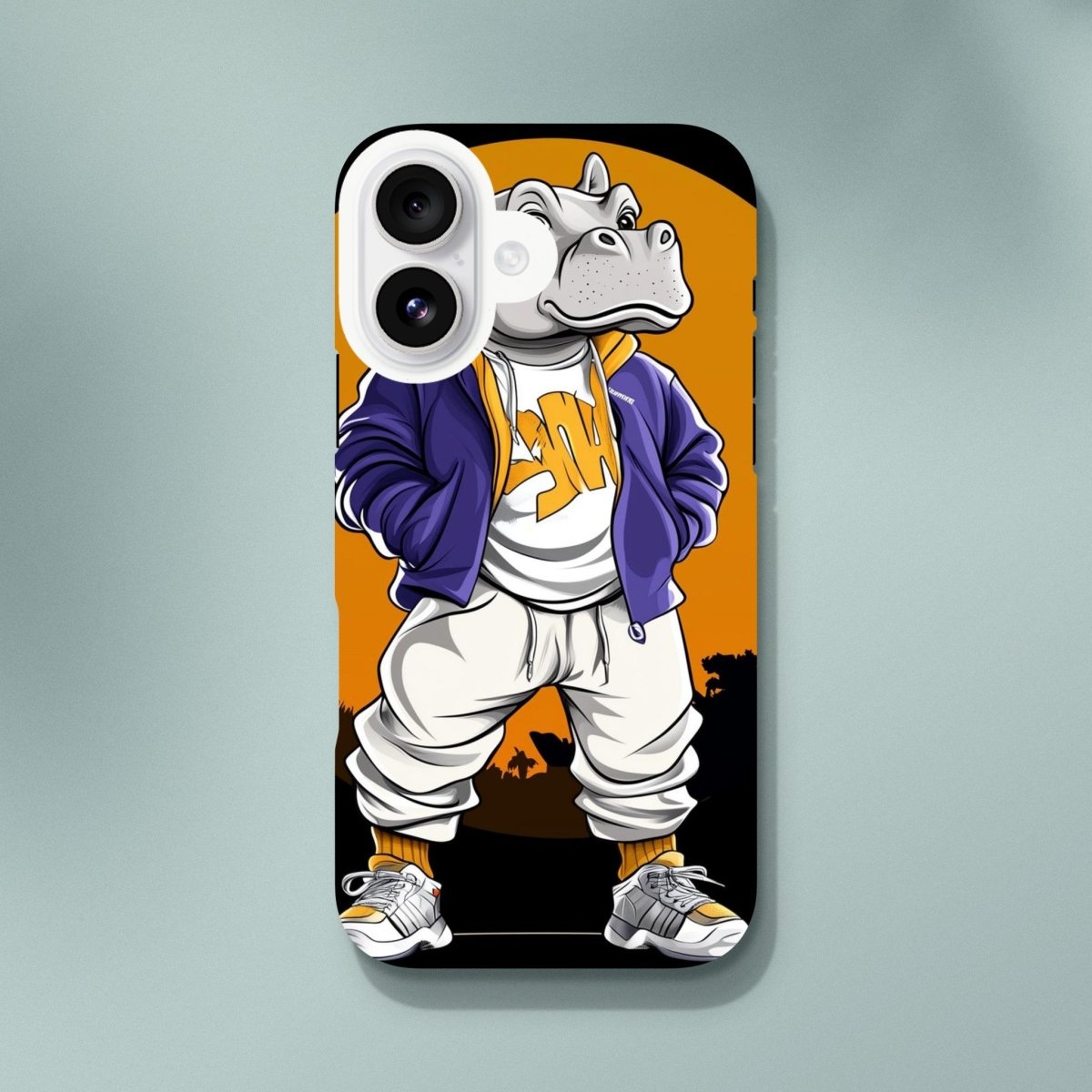 Urban Hippo Street Style iPhone Tough Case - ROMAG Store