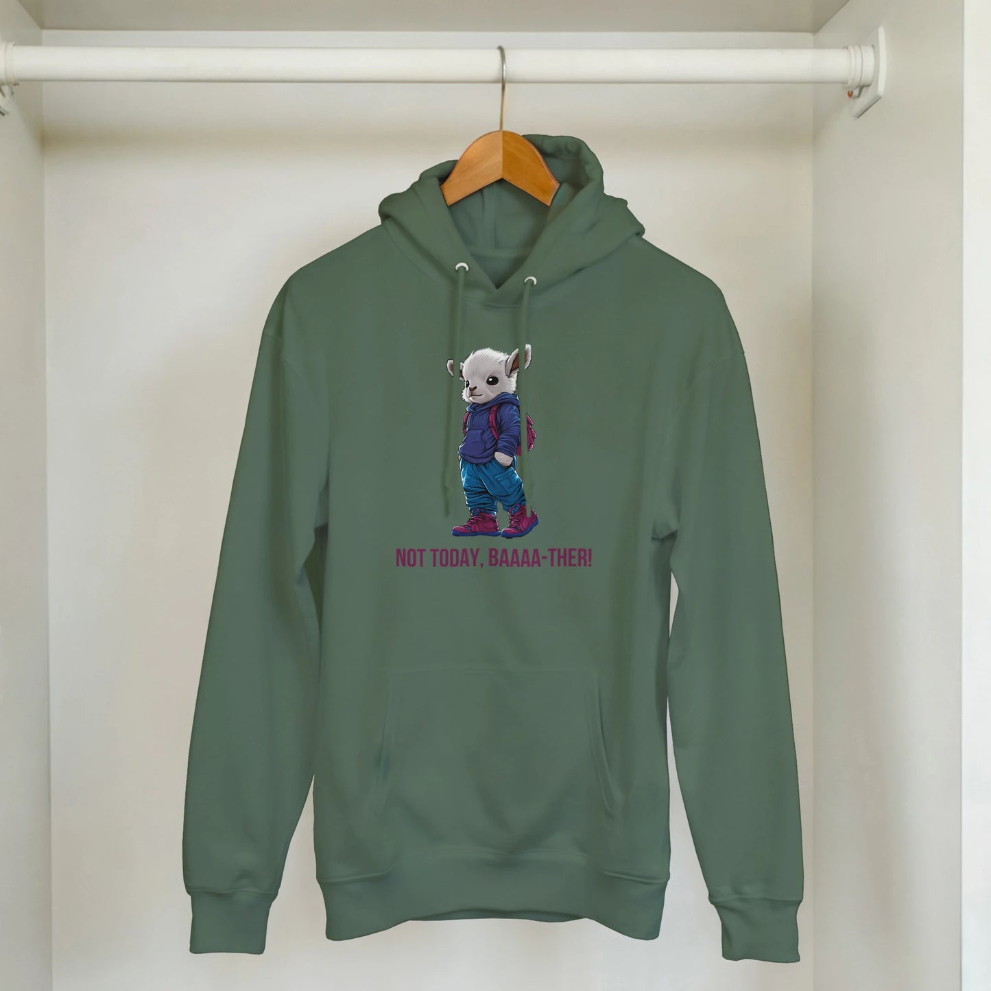 Street - Style Lamb Hoodie - ROMAG Store