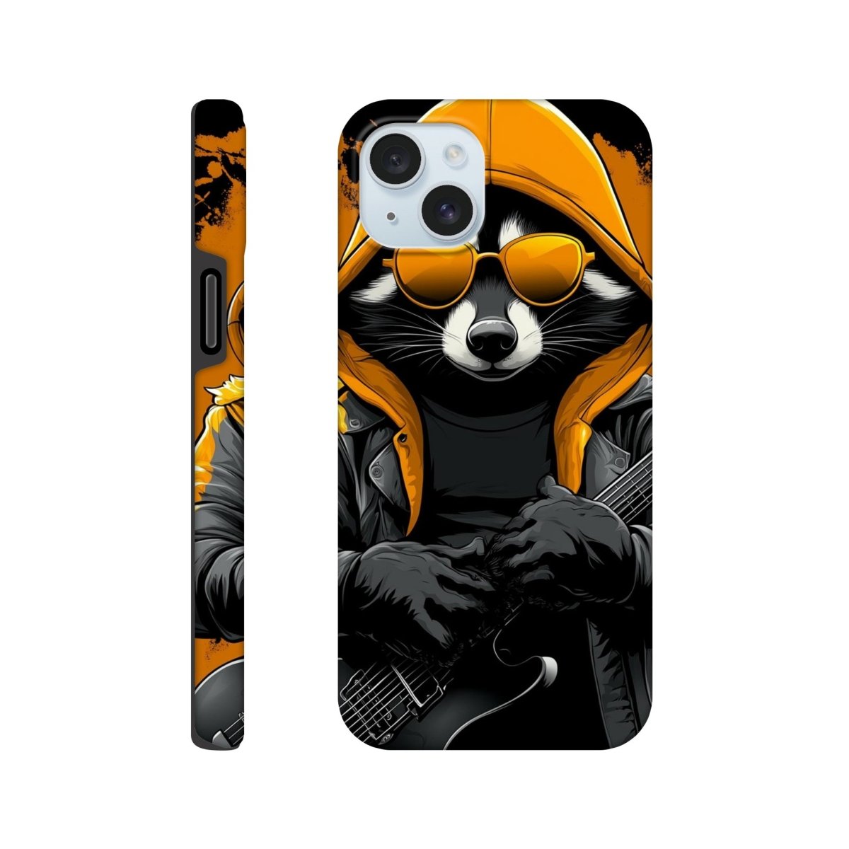 Rock 'n' Roll Raccoon iPhone Tough Case - ROMAG Store