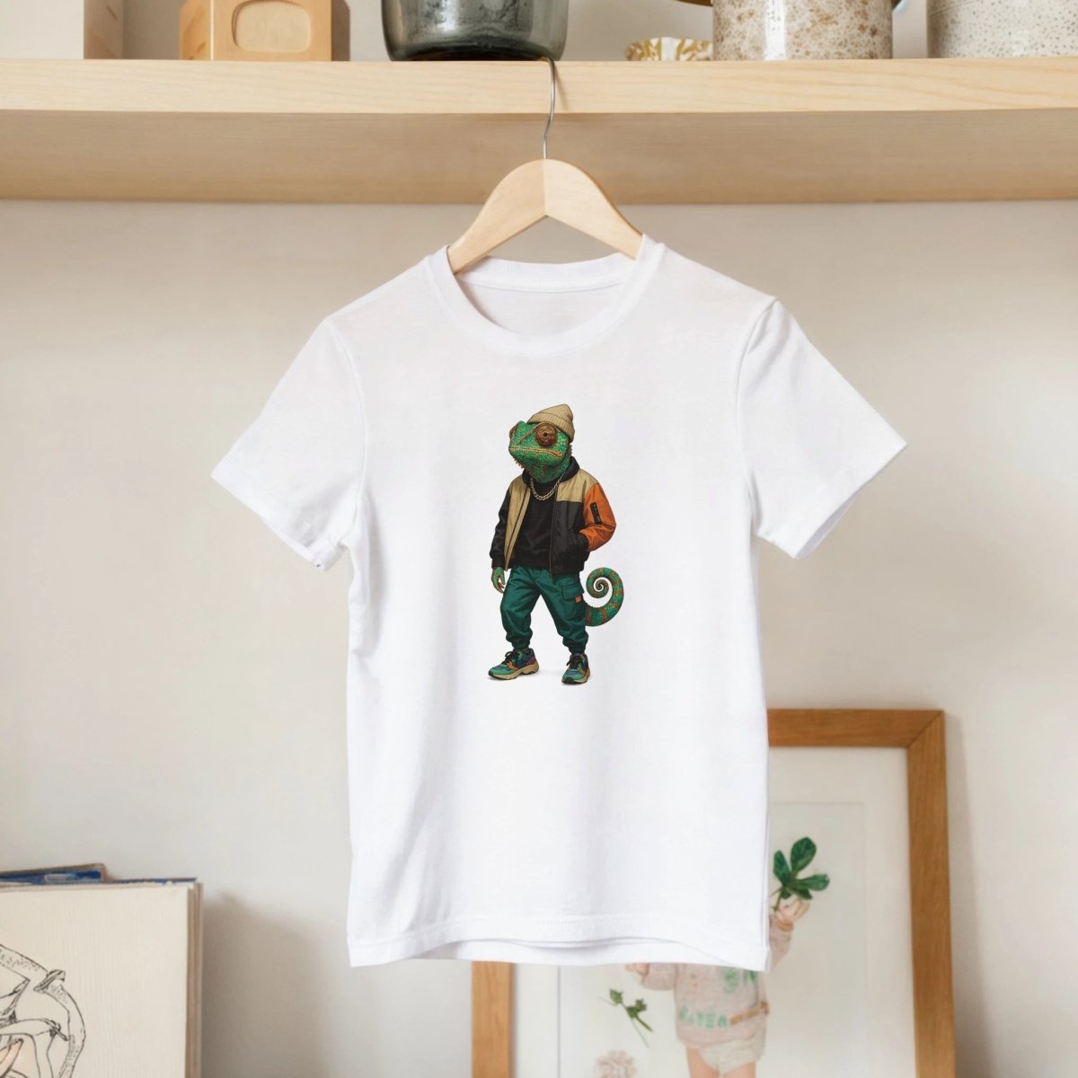 Cool Chameleon Streetwear Kids Tee - ROMAG Store
