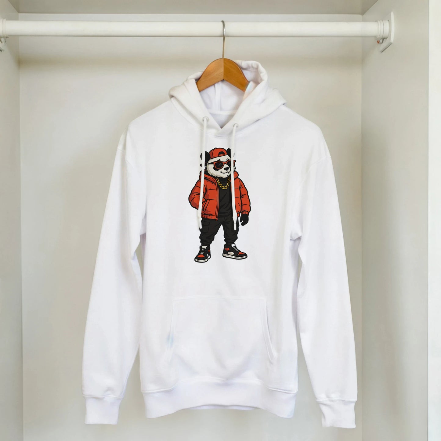 Cool Panda Streetwear Hoodie - ROMAG Store
