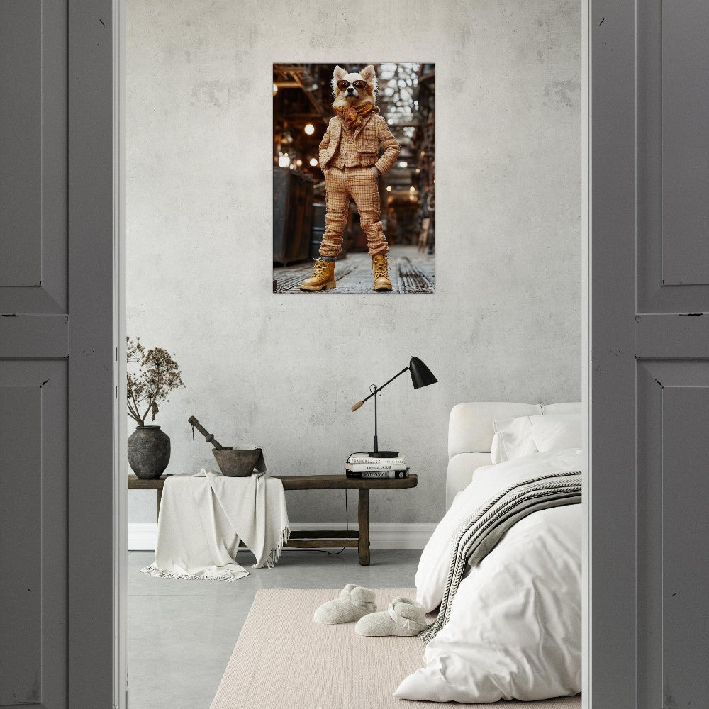 Chic Chihuahua Canvas - ROMAG Store