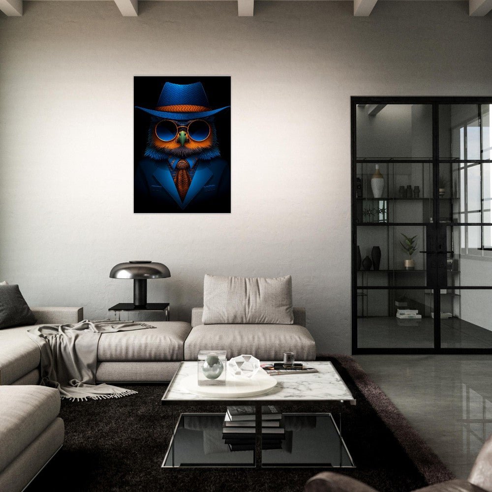Owl Undercover Canvas Art - ROMAG Store