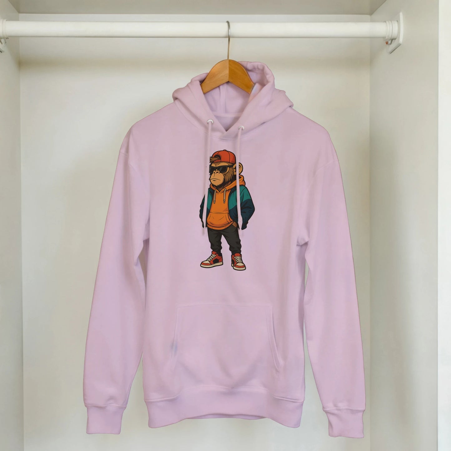 Cool Monkey Street Style Hoodie - ROMAG Store