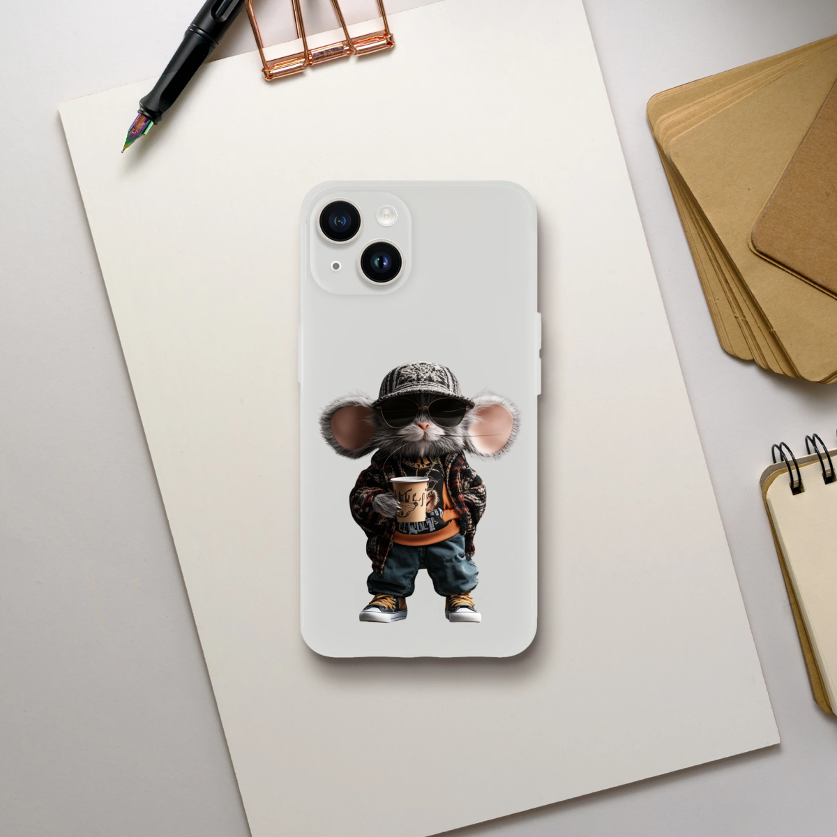 Urban Street Style Mouse iPhone Flexi Case - ROMAG Store