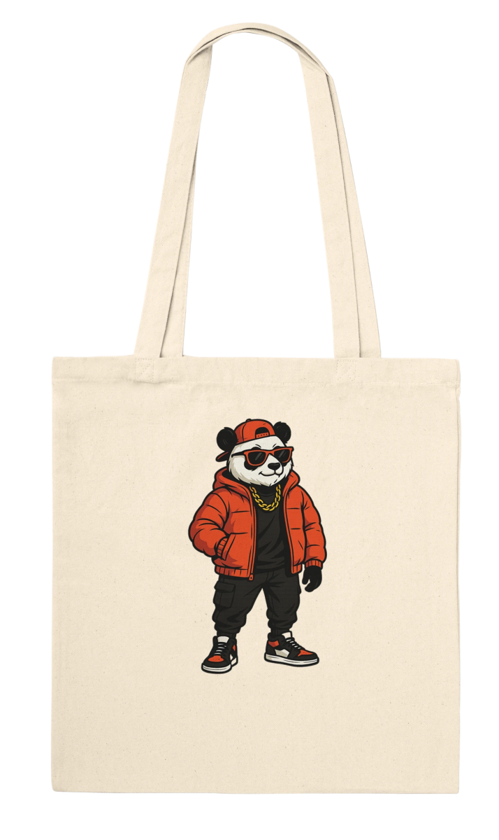 Cool Panda Streetwear Tote Bag - ROMAG Store