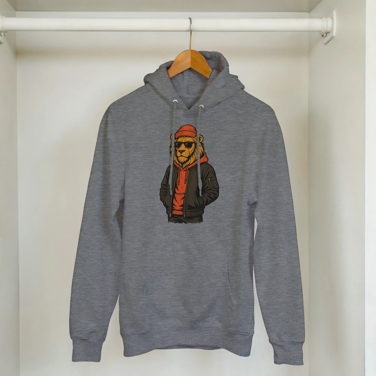 King of the Concrete Jungle Hoodie - ROMAG Store