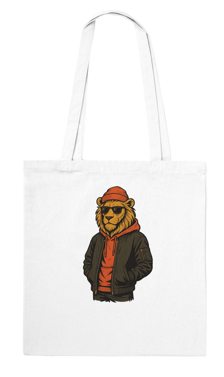 Cool Lion Urban Streetwear Tote Bag - ROMAG Store