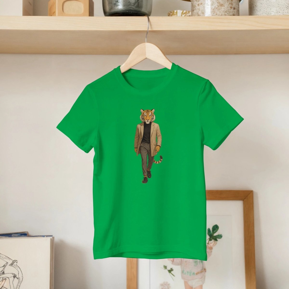 Dapper Tiger Kids Tee - ROMAG Store