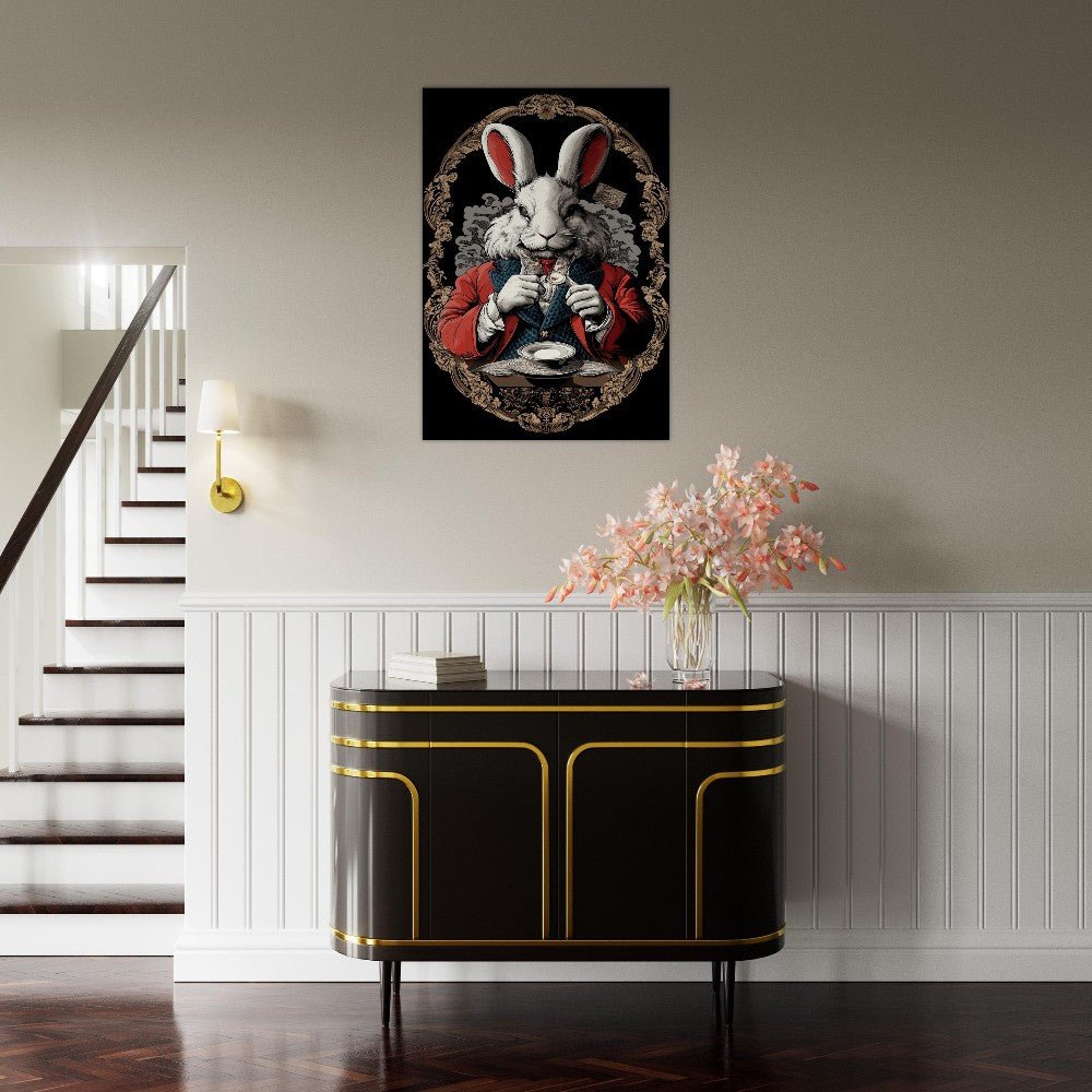 Chic Rabbit in Suit Canvas - ROMAG Store