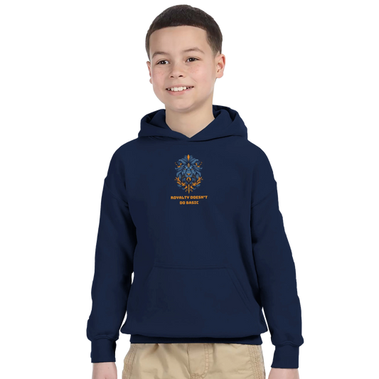 Royal Midnight Lion Kids Hoodie - ROMAG Store