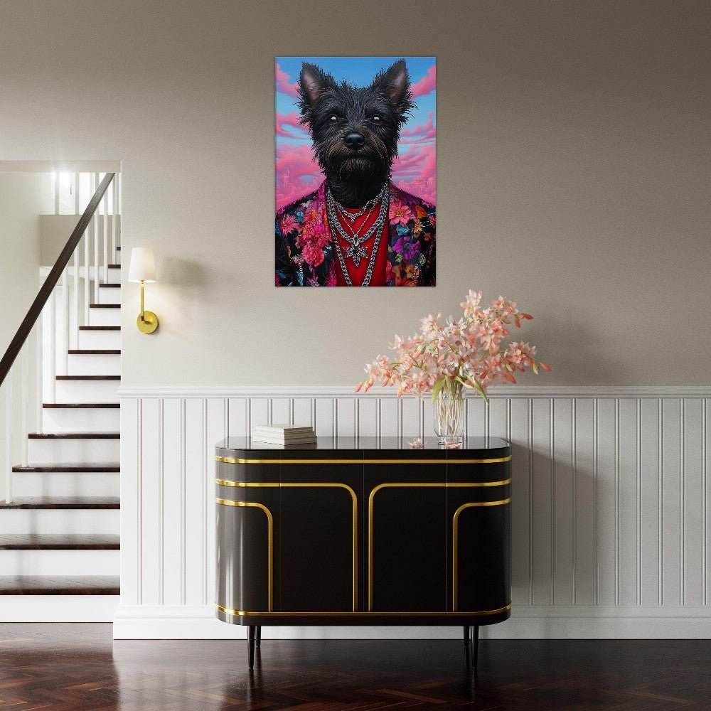 Fashionable Terrier Canvas - ROMAG Store