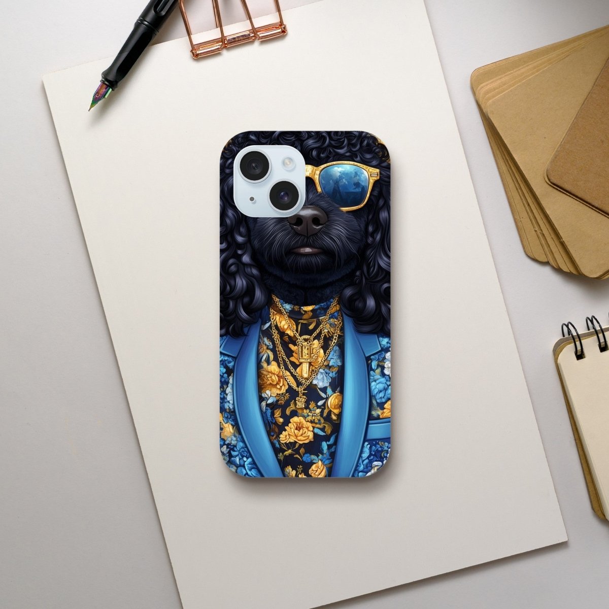 Regal Poodle Fashionista iPhone Tough Case - ROMAG Store