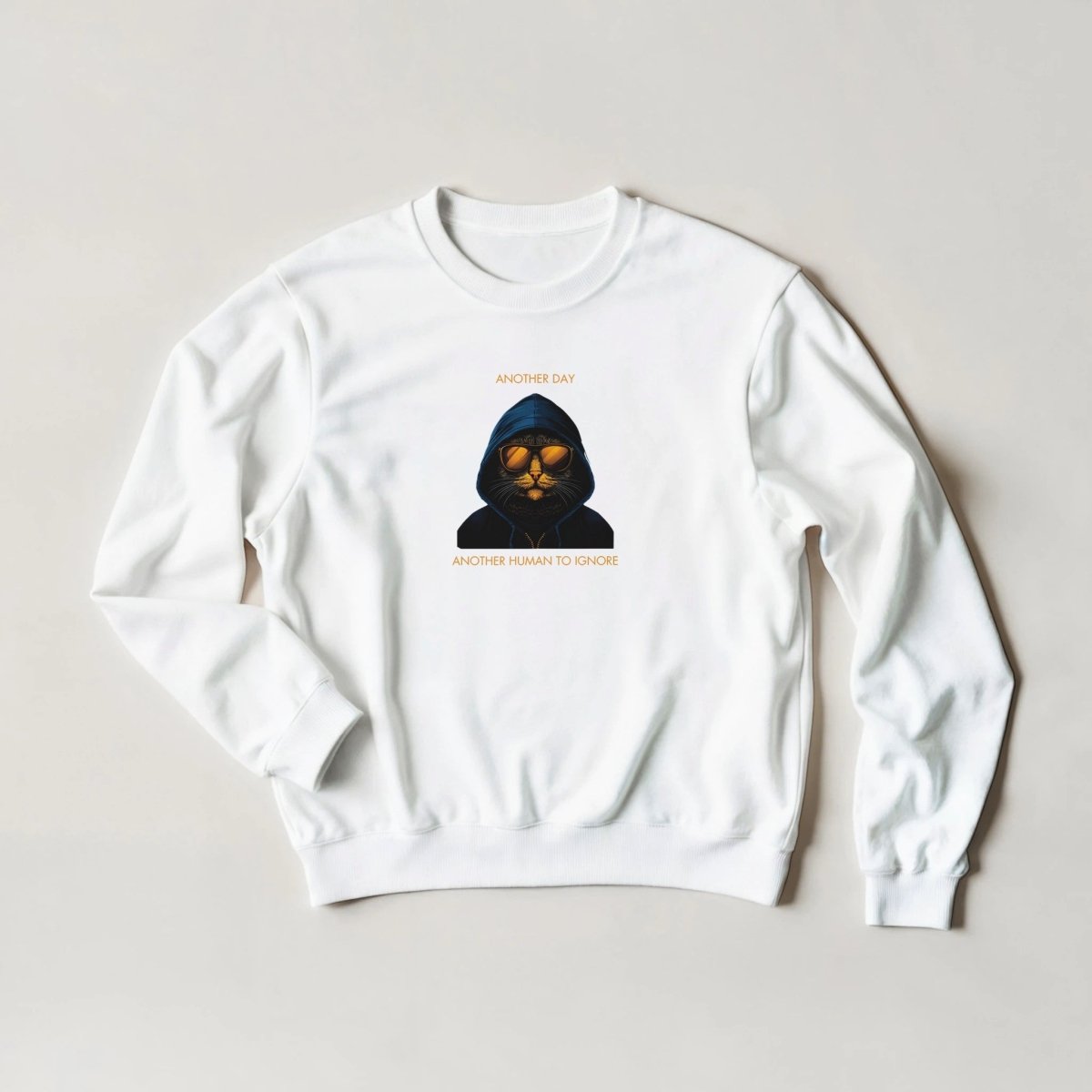 Hooded Cat Sweatshirt - ROMAG Store