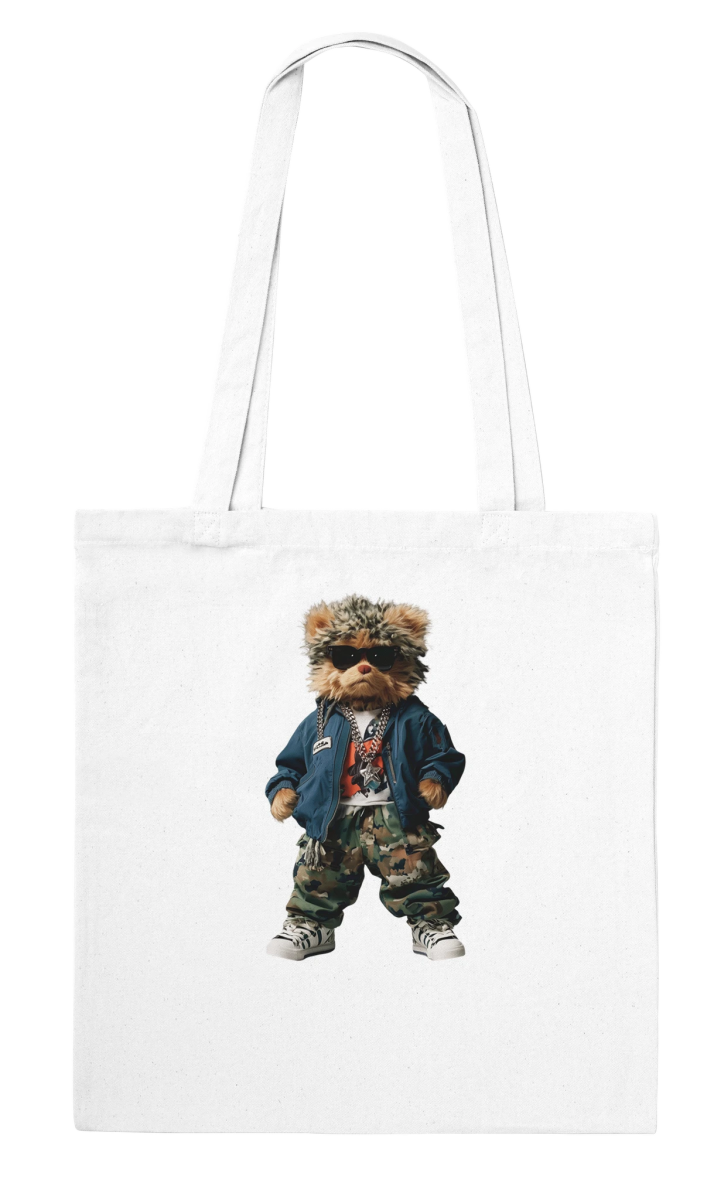 Cool Bear Street Style Tote Bag - ROMAG Store