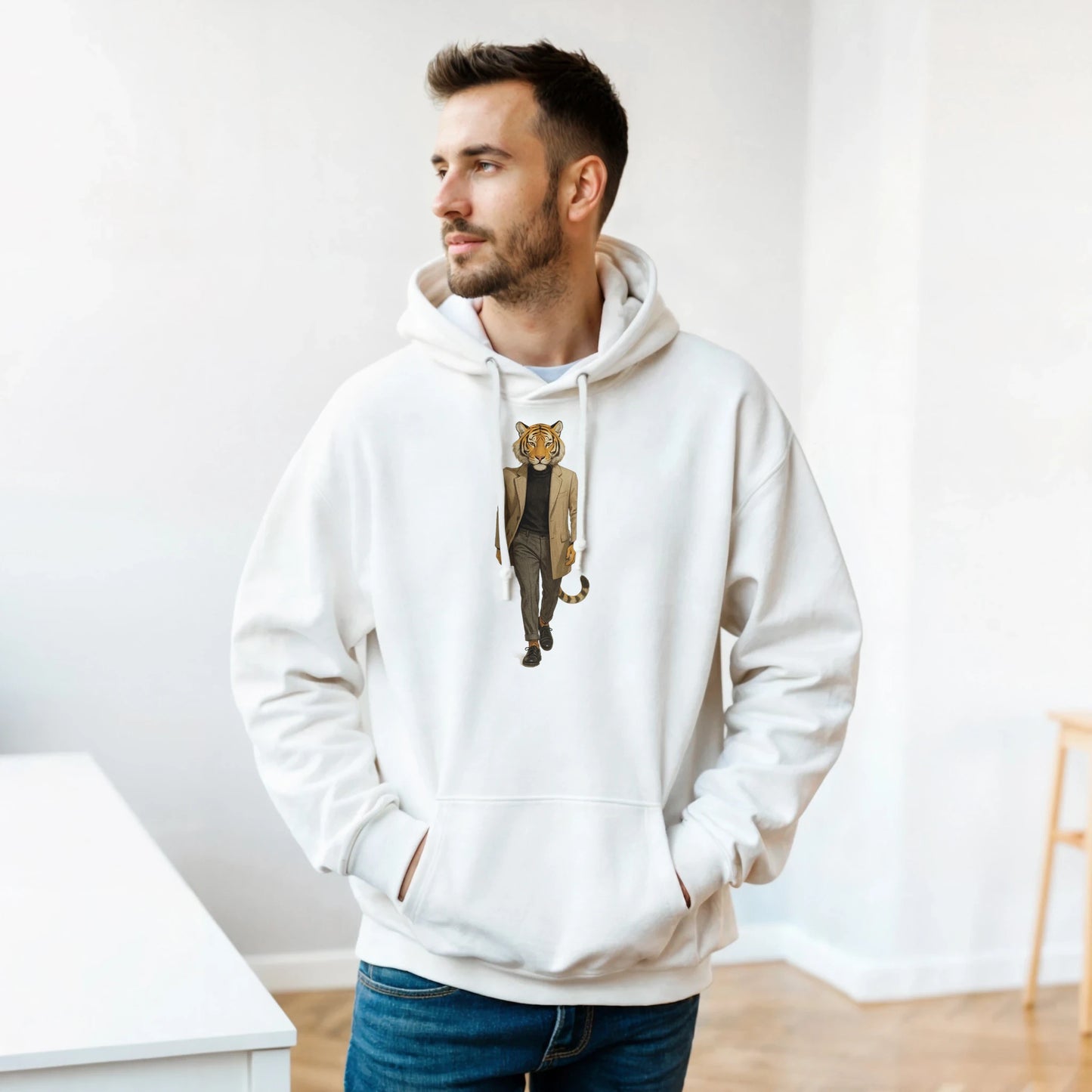 Dapper Tiger Urban Fashion Hoodie - ROMAG Store
