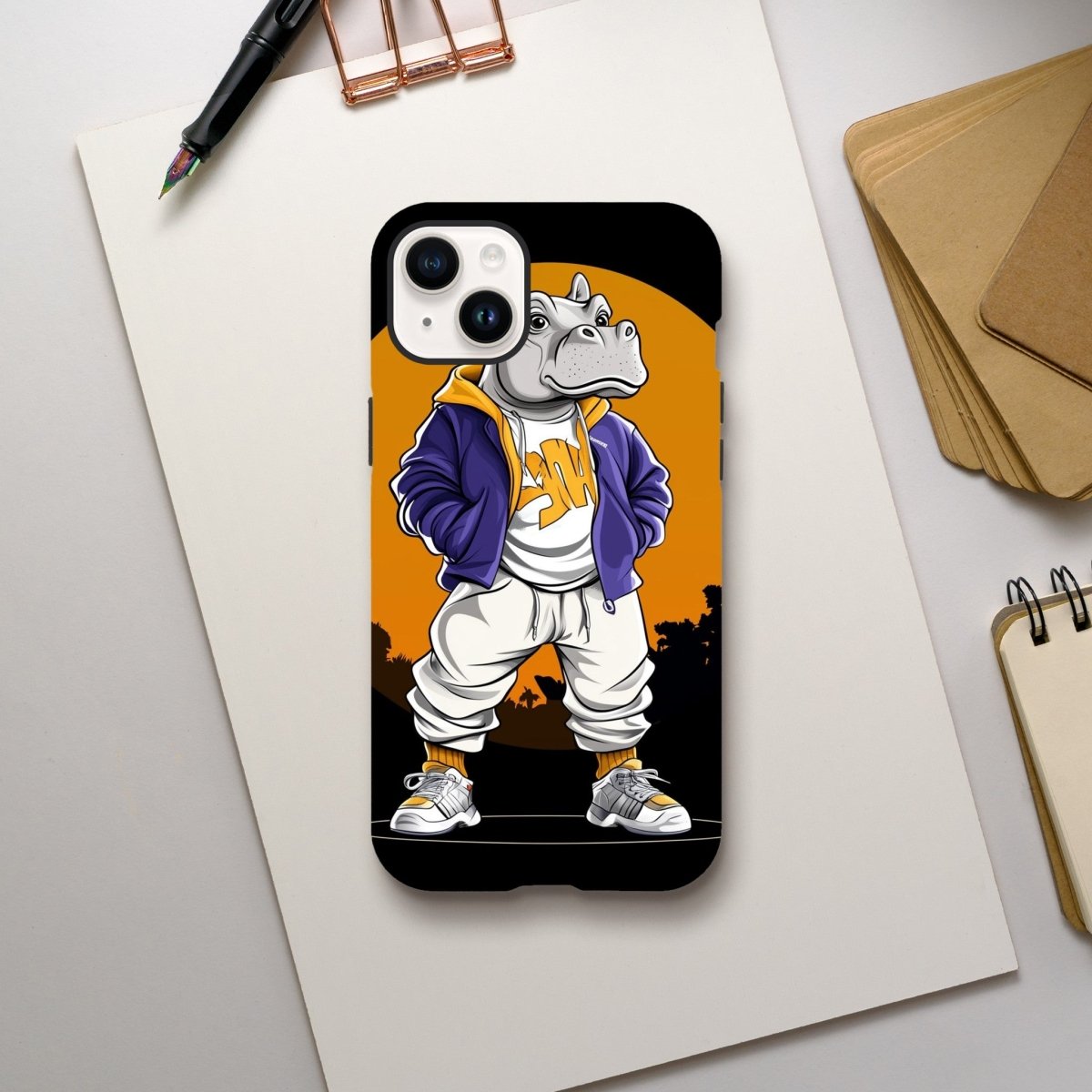 Urban Hippo Street Style iPhone Tough Case - ROMAG Store