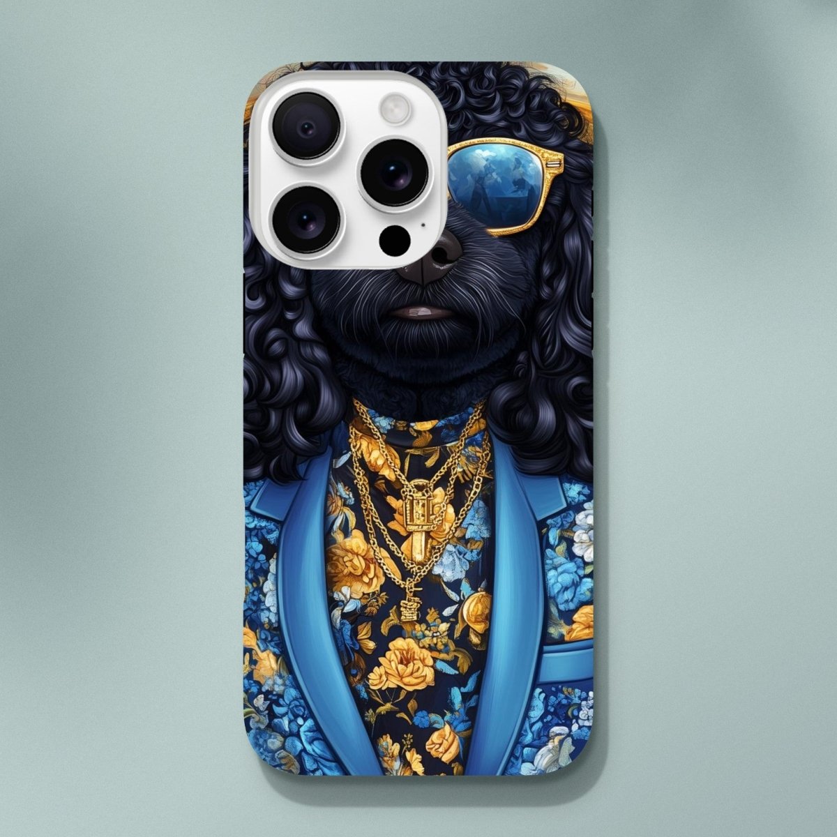 Regal Poodle Fashionista iPhone Tough Case - ROMAG Store