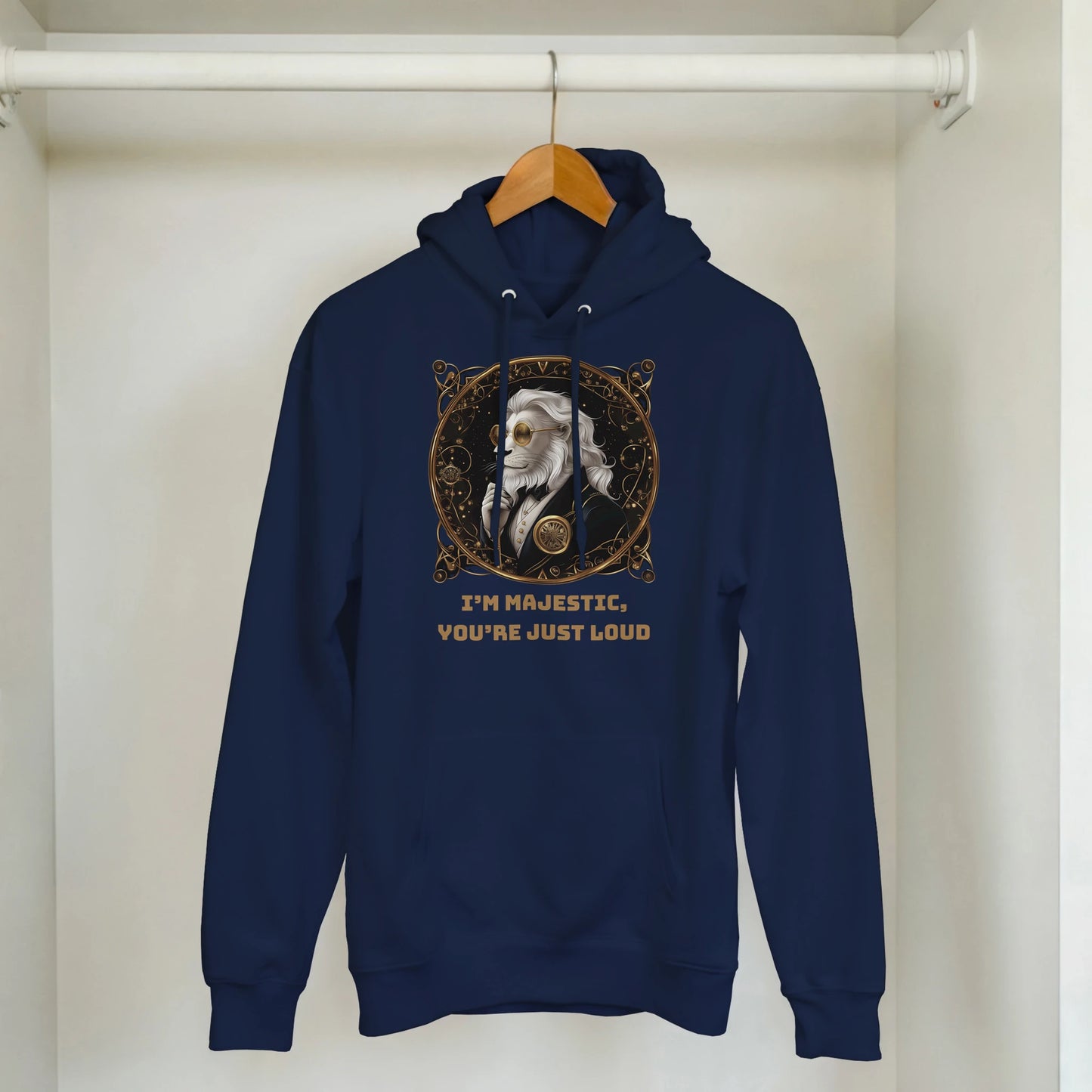 Majestic Lion Steampunk Hoodie - ROMAG Store
