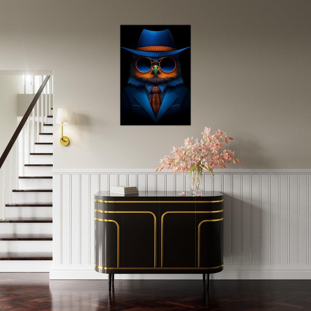 Owl Undercover Canvas Art - ROMAG Store