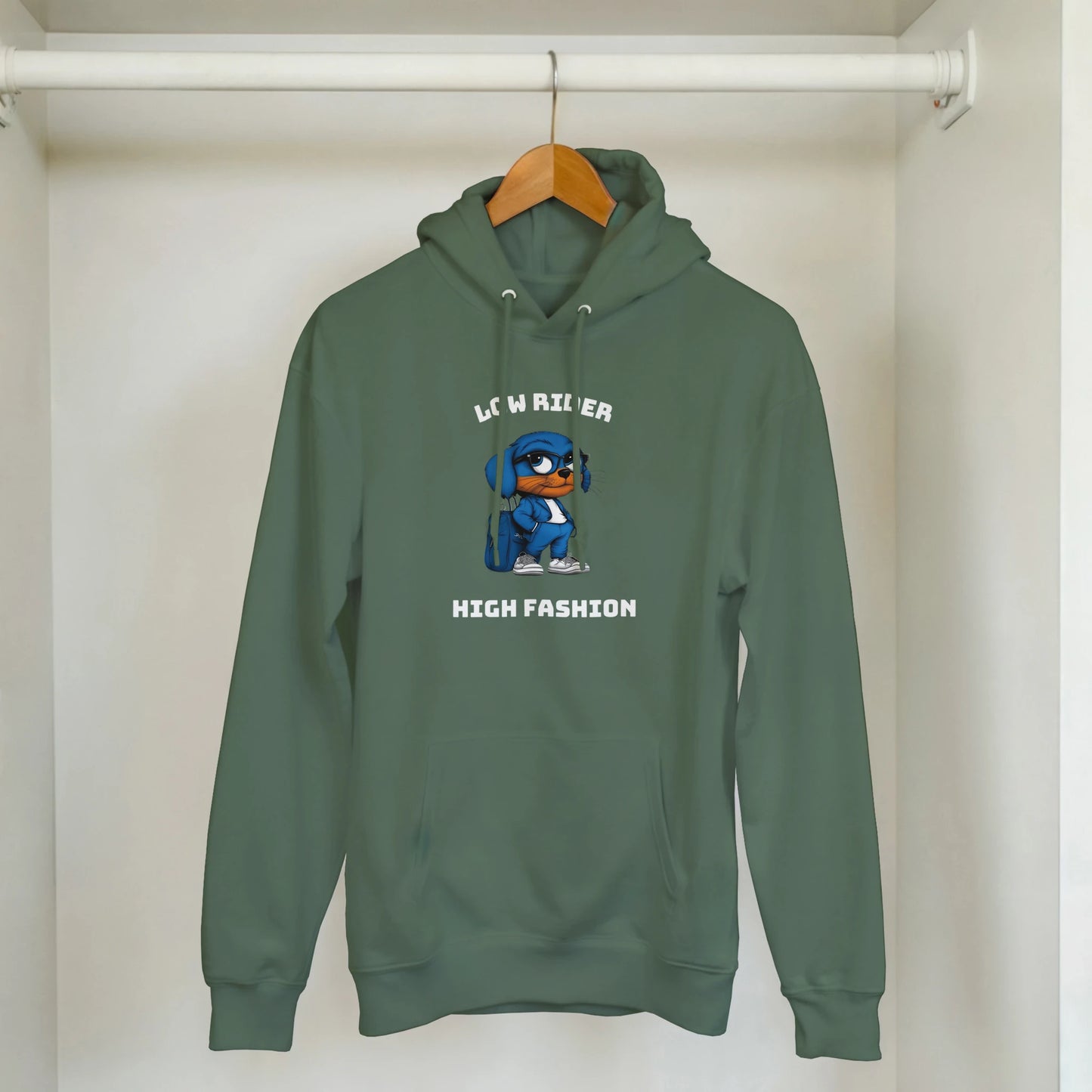 Low Rider, High Fashion Pup Hoodie - ROMAG Store