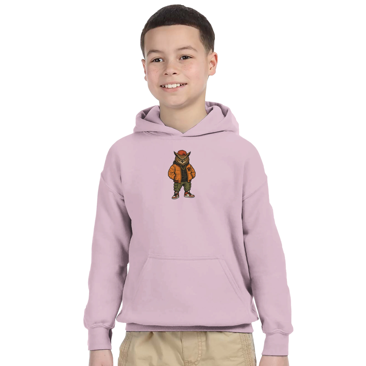 Cool Owl Streetwear Kids Hoodie - ROMAG Store