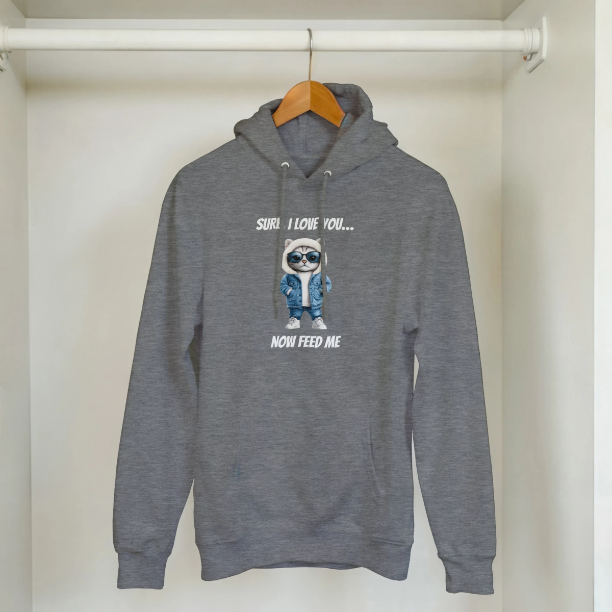 Sassy Street Cat Hoodie - ROMAG Store