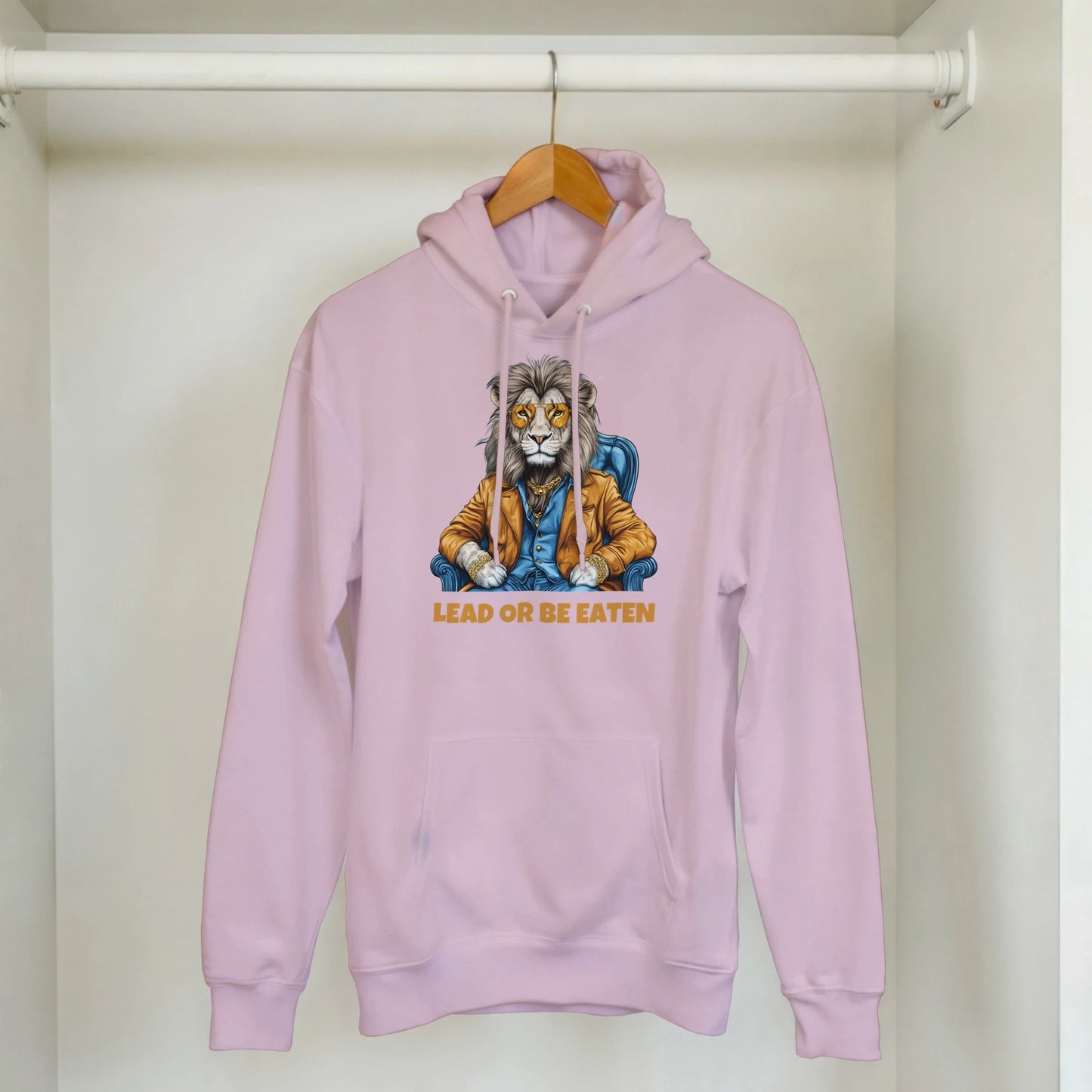 Lead or Be Eaten Lion Hoodie - ROMAG Store
