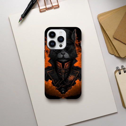 Feline Commander iPhone Tough Case - ROMAG Store
