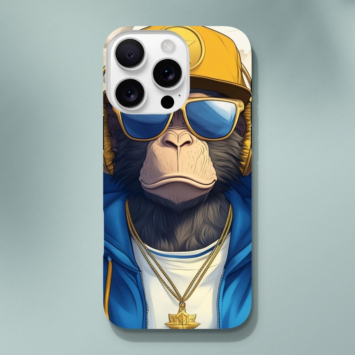Chimp Cool iPhone Tough Case - ROMAG Store