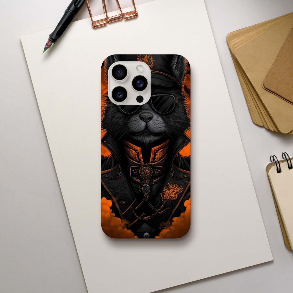 Feline Commander iPhone Tough Case - ROMAG Store