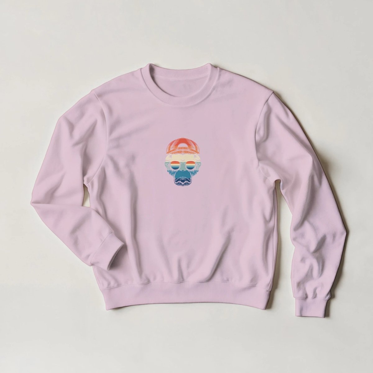 Retro Ape Streetwear Sweatshirt - ROMAG Store