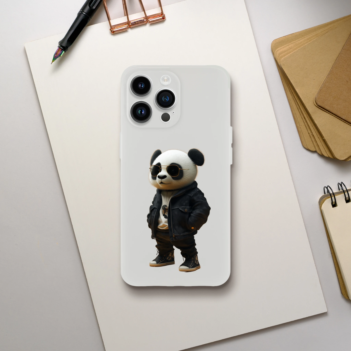 Cool Panda Urban Streetwear iPhone Flexi Case - ROMAG Store