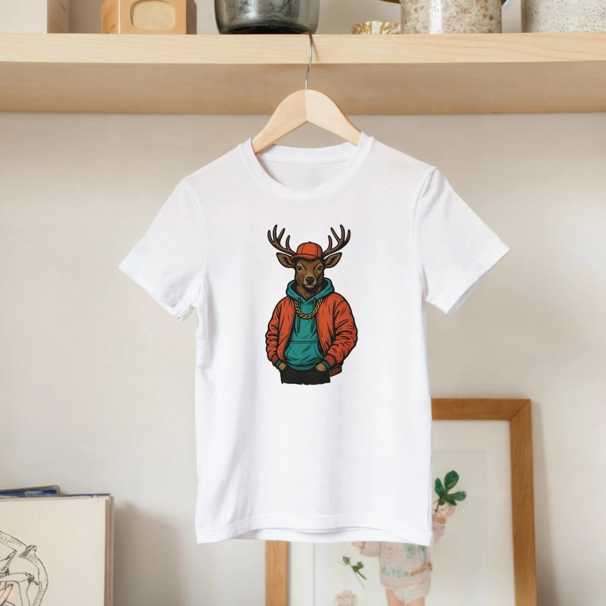 Cool Deer Urban Streetwear Kids Tee - ROMAG Store