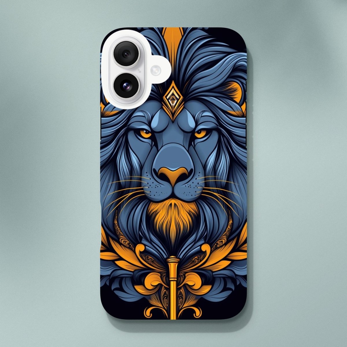 Regal Lion of Valor iPhone Tough Case - ROMAG Store