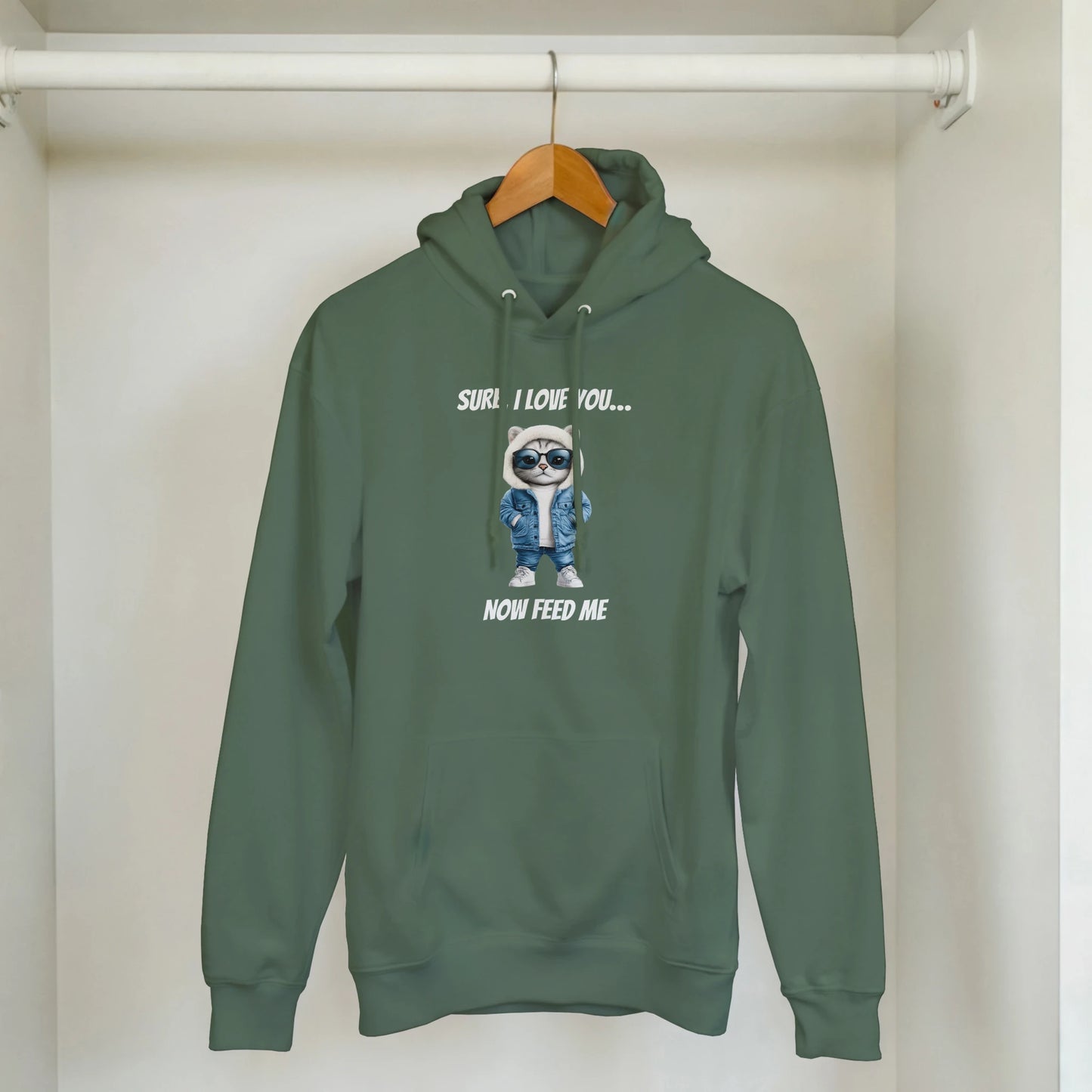 Sassy Street Cat Hoodie - ROMAG Store
