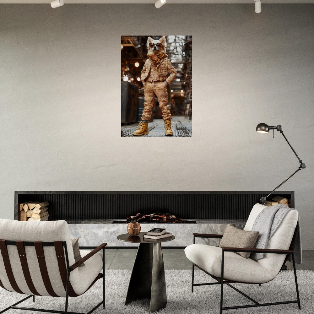 Chic Chihuahua Canvas - ROMAG Store
