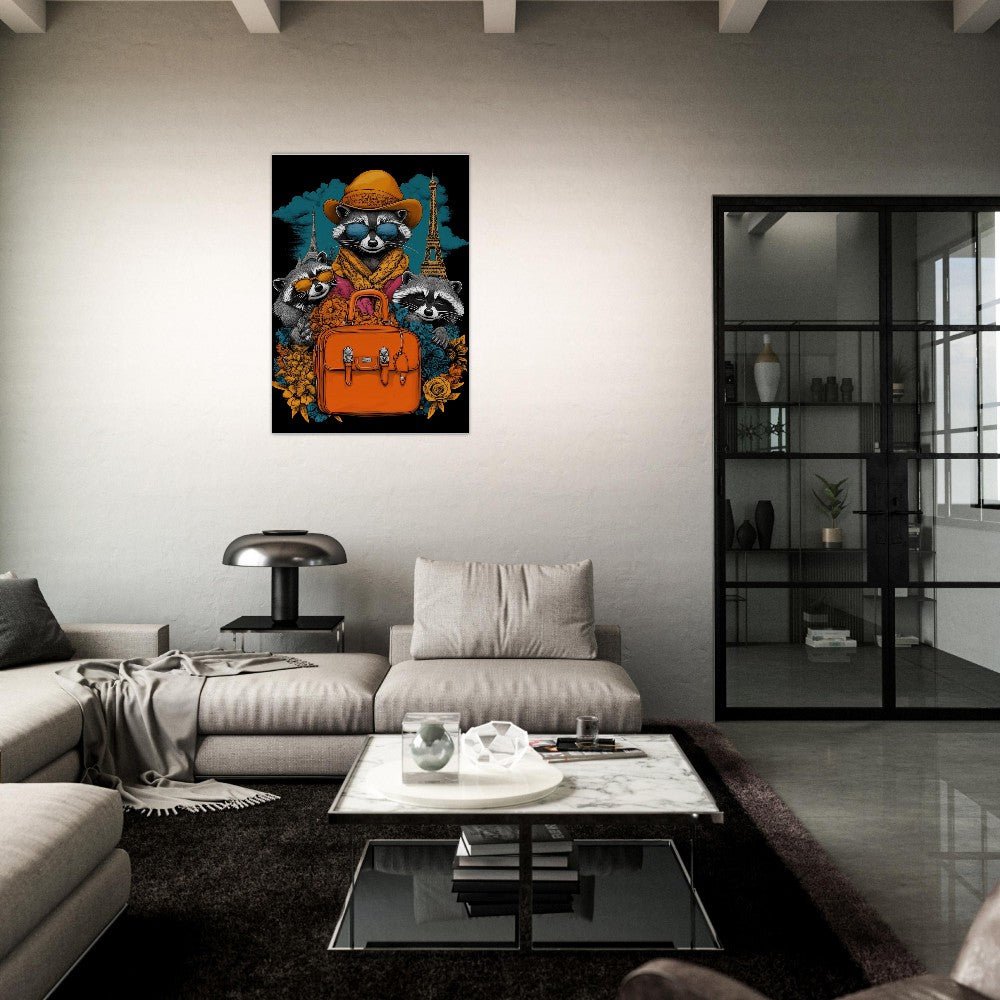 Raccoon Fashion Canvas - ROMAG Store