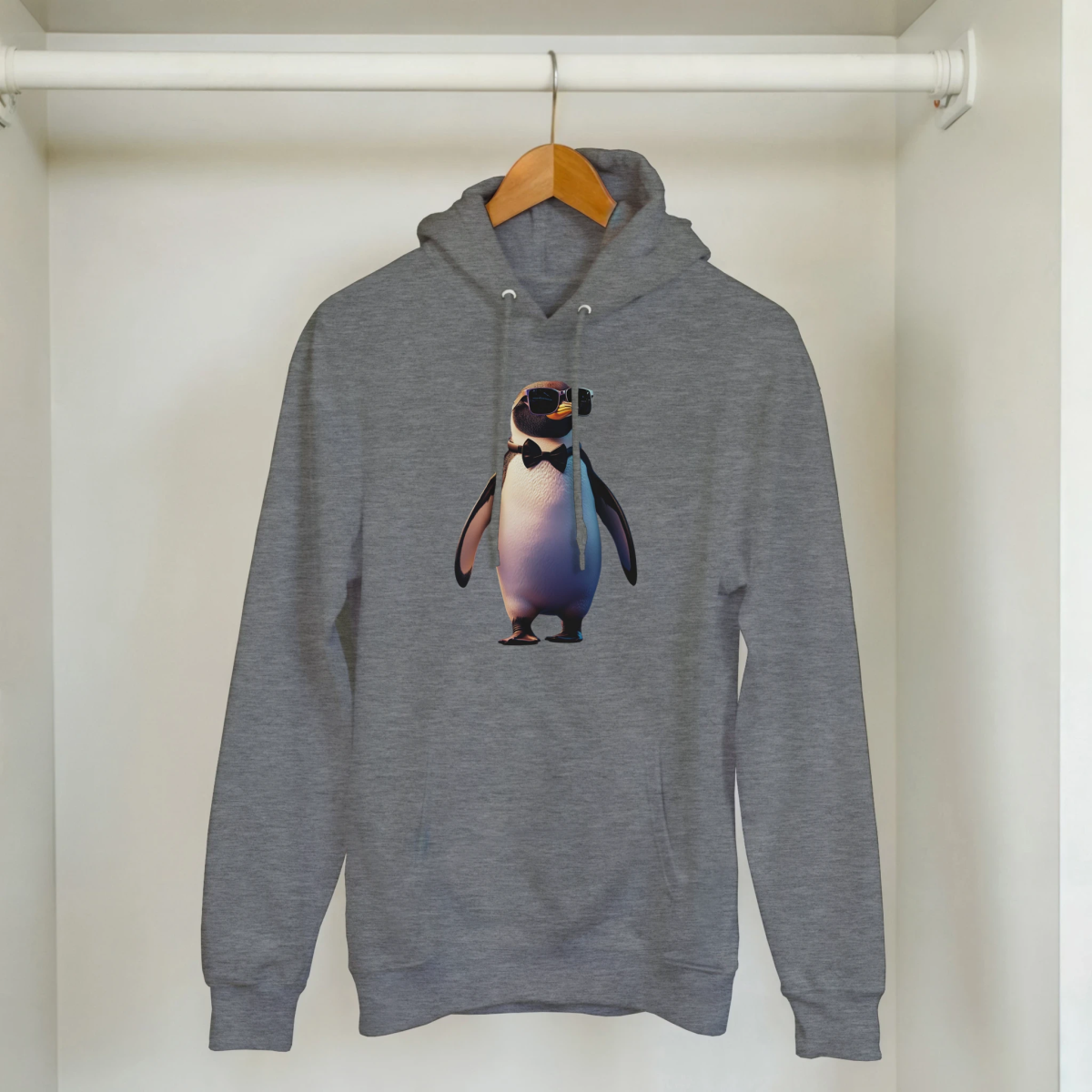 Dapper Penguin Hoodie - ROMAG Store