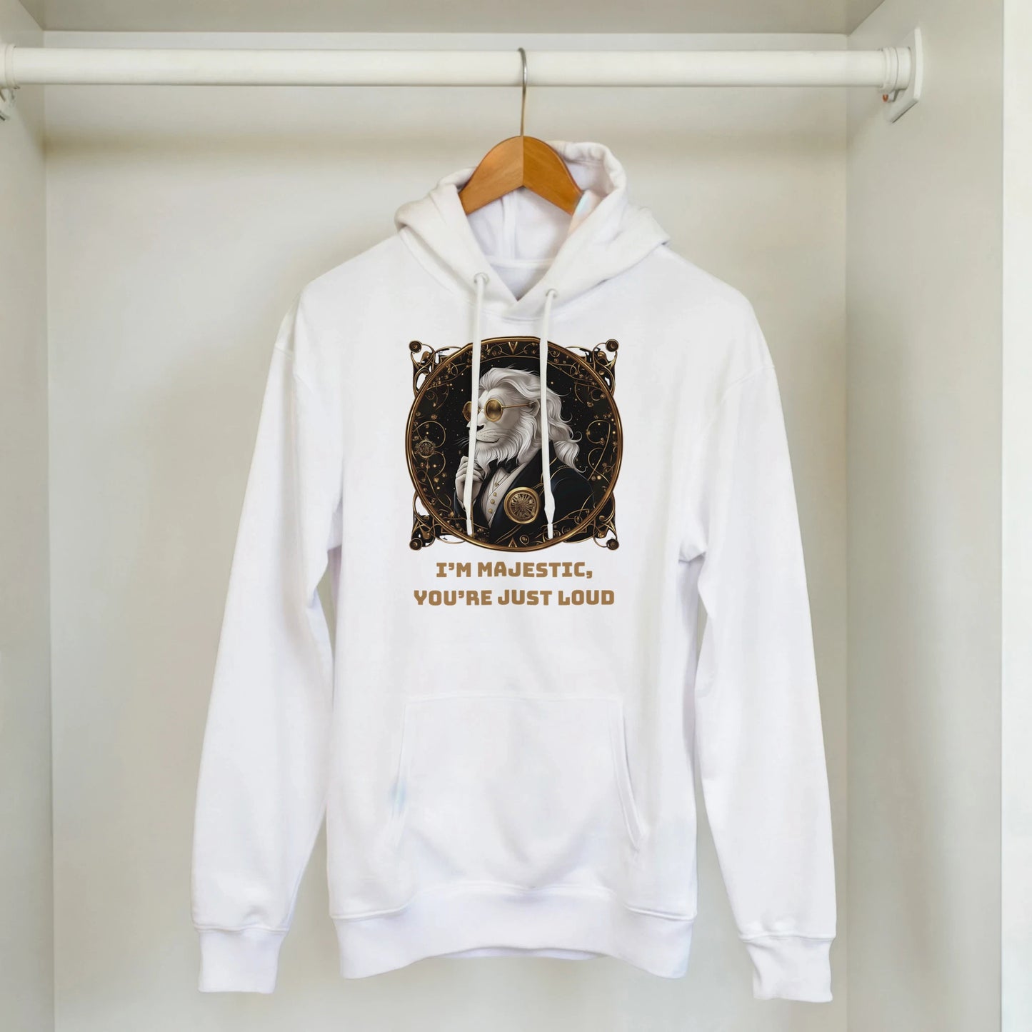 Majestic Lion Steampunk Hoodie - ROMAG Store