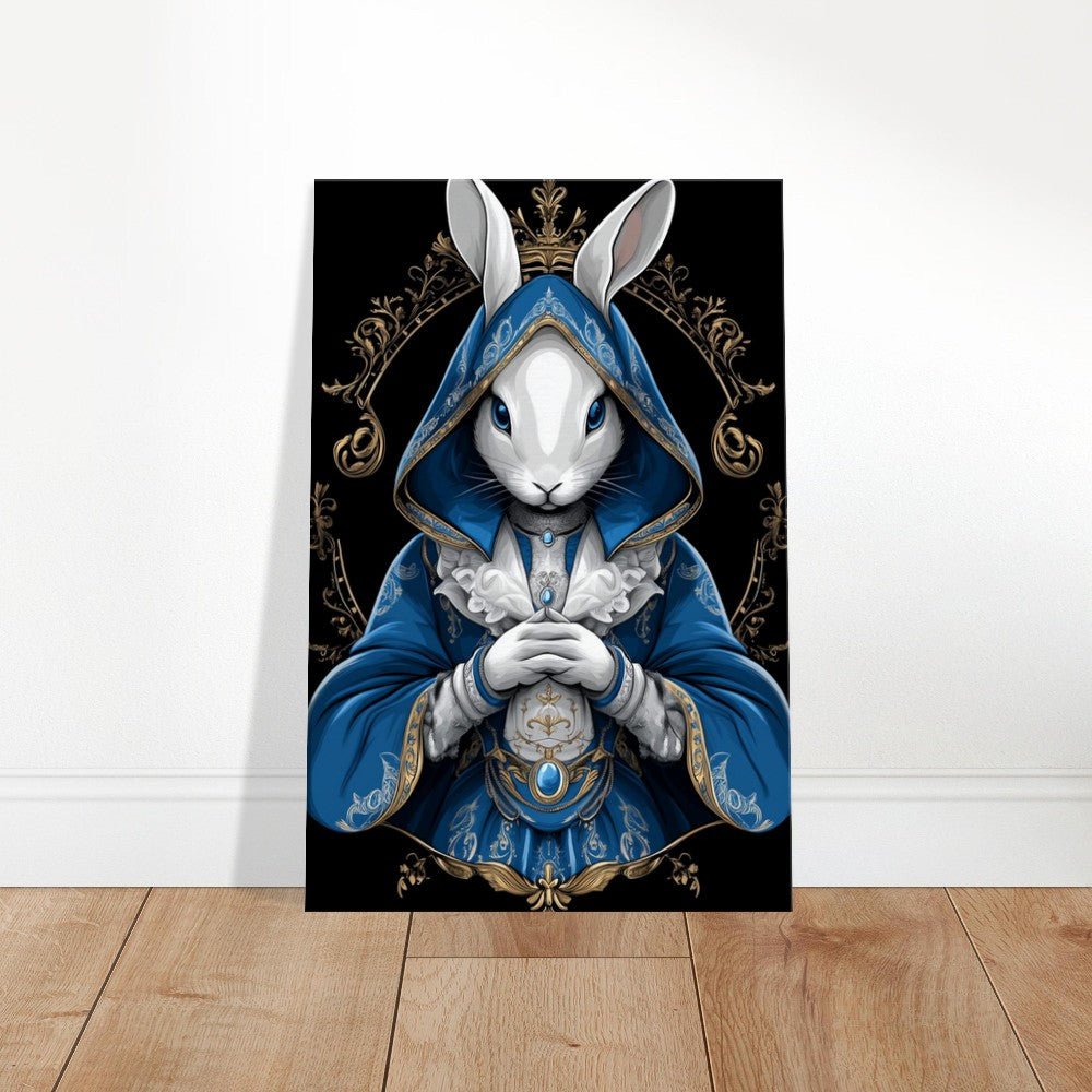 Royal Rabbit Canvas Art - ROMAG Store