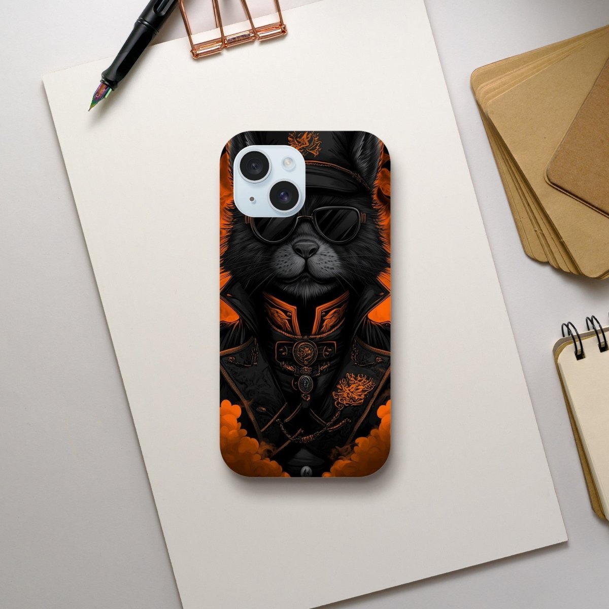 Feline Commander iPhone Tough Case - ROMAG Store