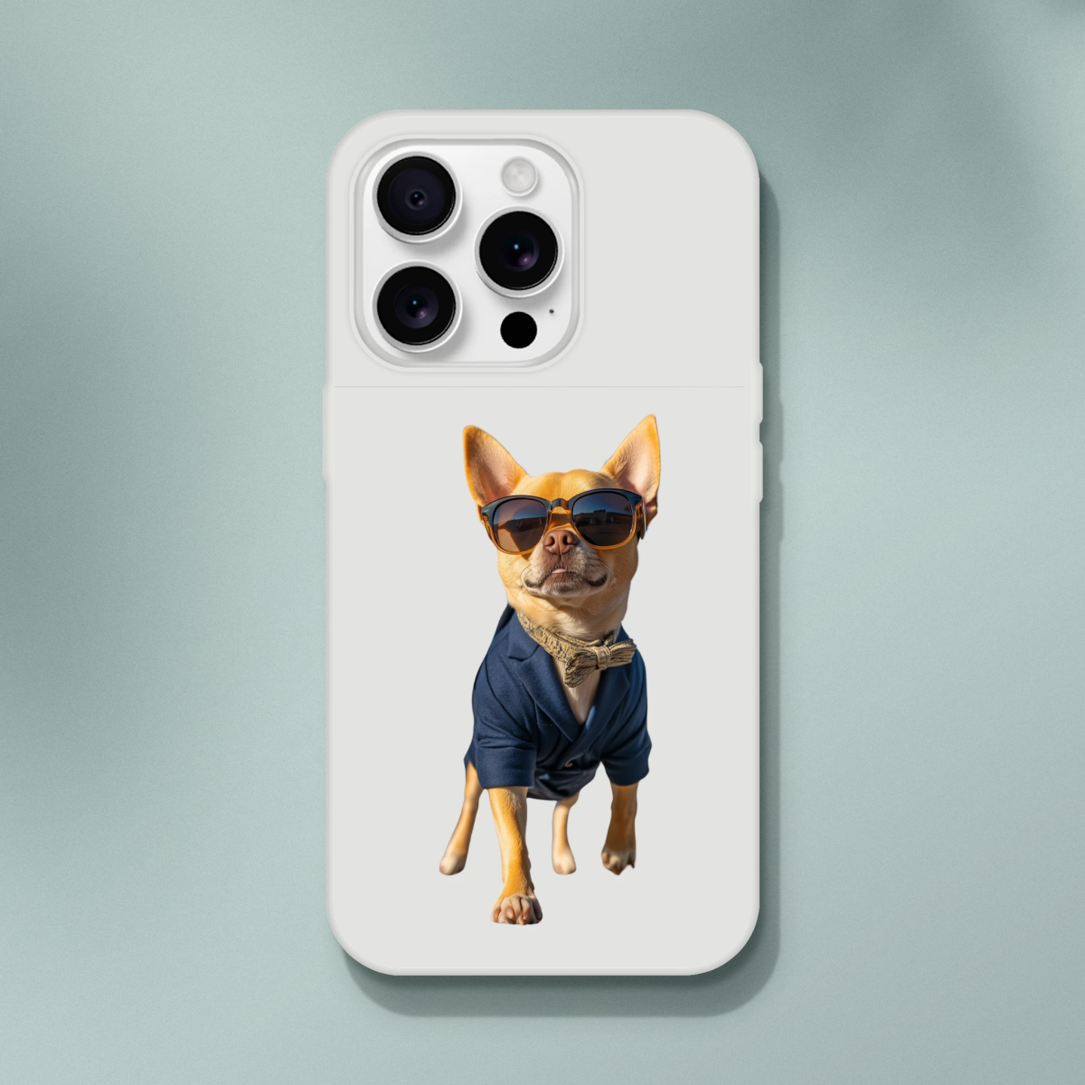 Dapper Chihuahua iPhone Flexi Case - ROMAG Store