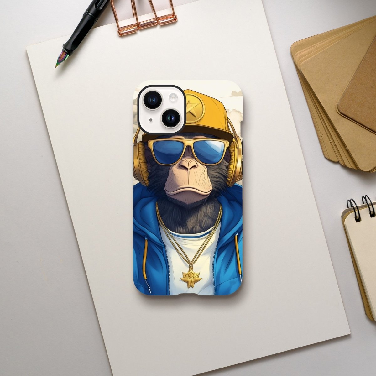 Chimp Cool iPhone Tough Case - ROMAG Store