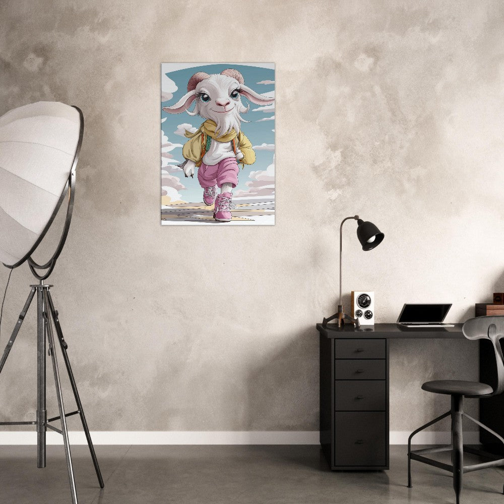 Chic Goat in Streetwear Canvas - ROMAG Store